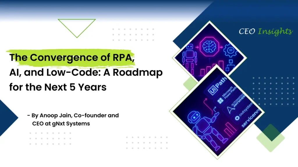 The Convergence of RPA, AI, and Low-Code: A Roadmap for the Next 5 Years