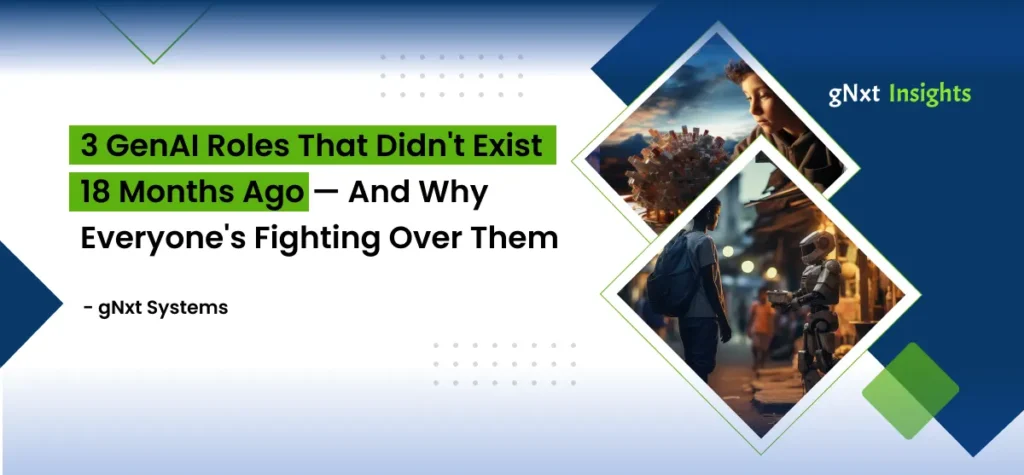 3 GenAI Roles That Didn’t Exist 18 Months Ago — And Why Everyone’s Fighting Over Them